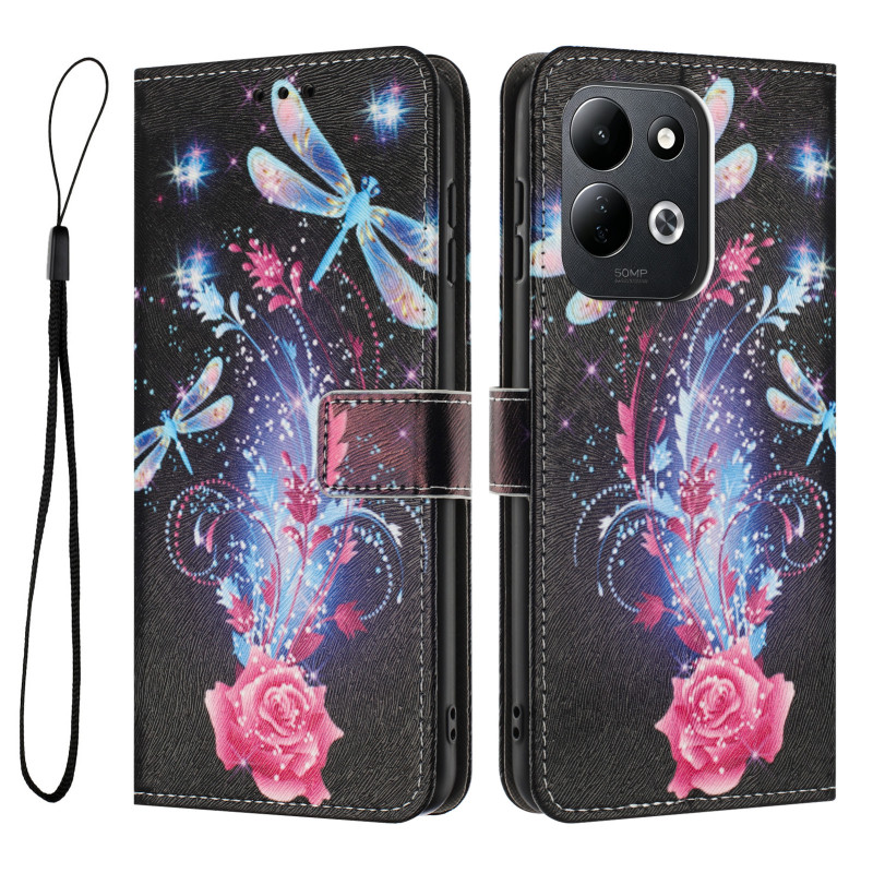 Housse Poco C95 Pro Libellules