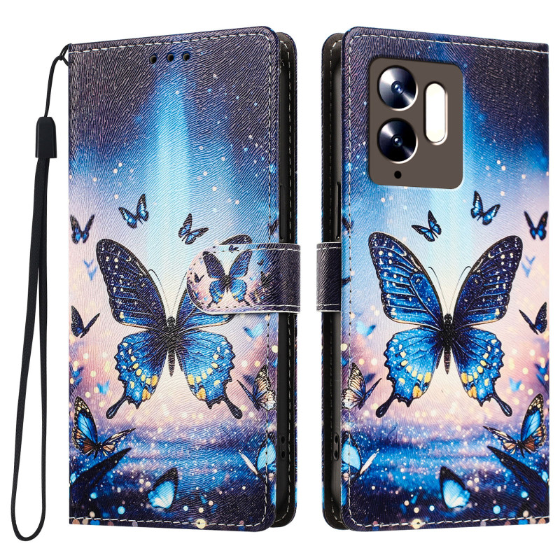 Housse Poco C95 Pro Papillon Fluorescent