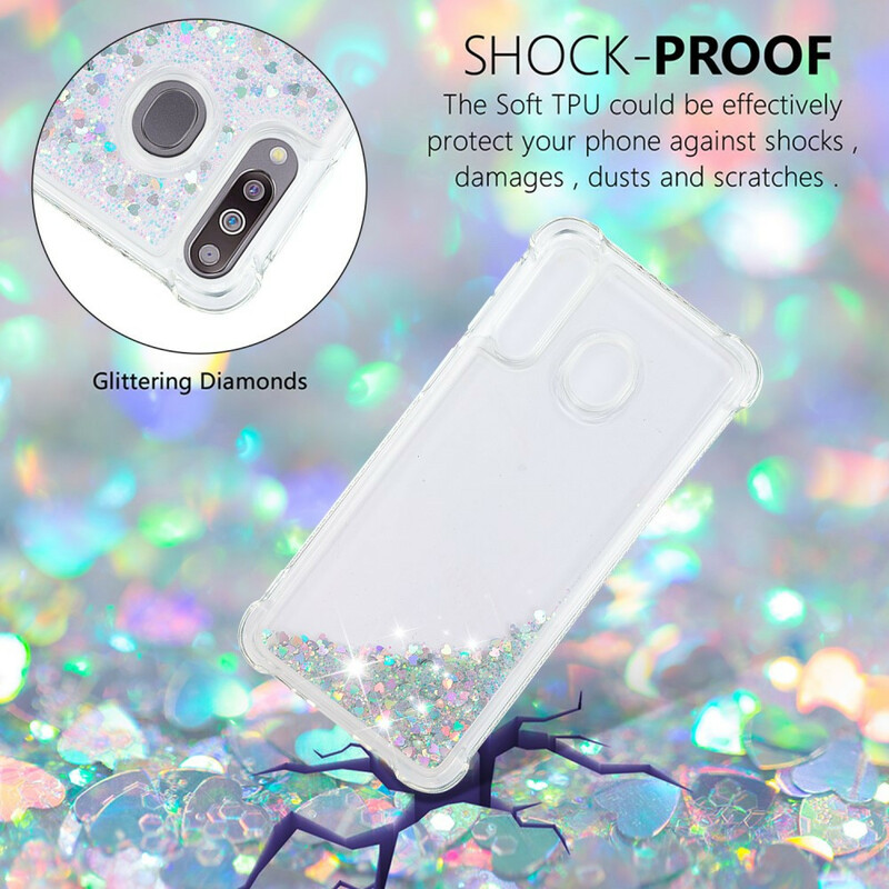 Coque Samsung Galaxy A70 Désires Paillettes Coque Samsung Galaxy A70 Désires Paillettes