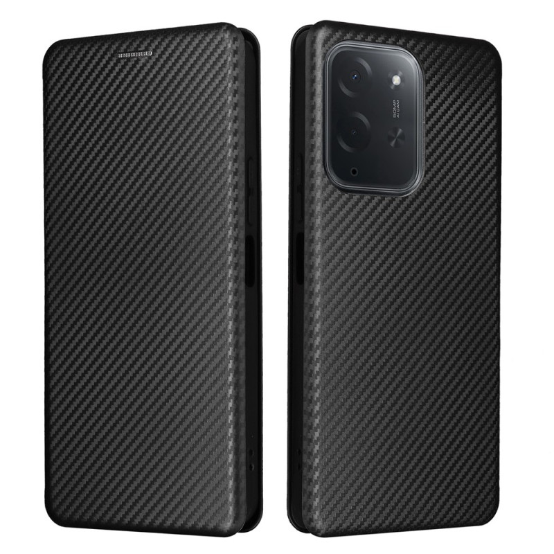 Flip Cover Poco C95 Pro Fibre Carbone