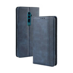 Flip Cover Oppo Reno 10x Zoom Effet Cuir Vintage Stylisé Flip Cover Oppo Reno 10x Zoom Effet Cuir Vintage Stylisé