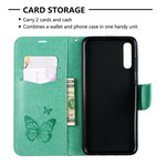 Housse Samsung Galaxy A70 Les Papillons en Vol avec Lanière Housse Samsung Galaxy A70 Les Papillons en Vol avec Lanière