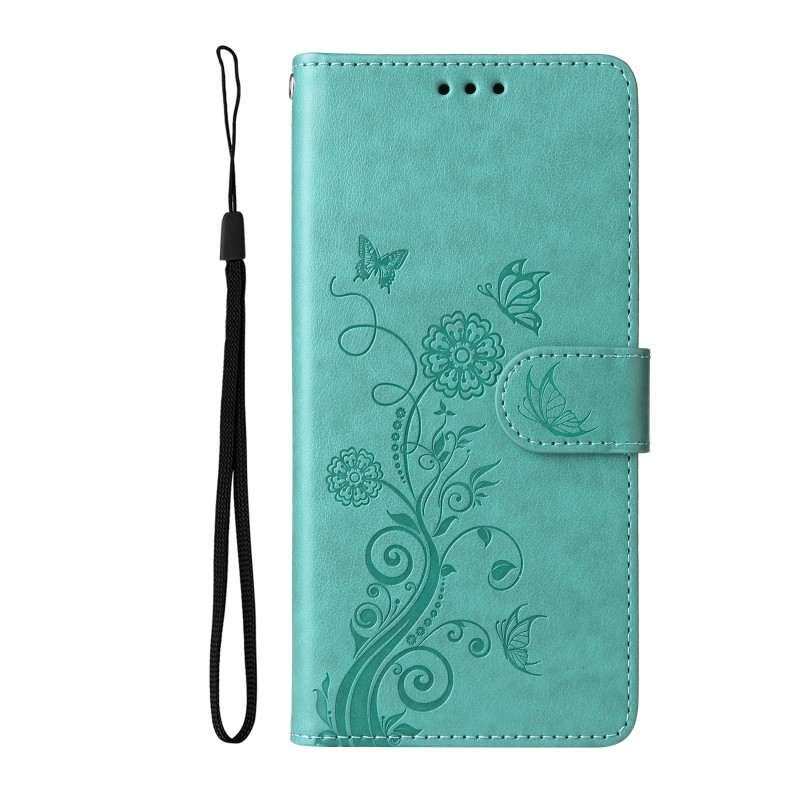 Housse Poco X8 5G Papillons et Fleurs