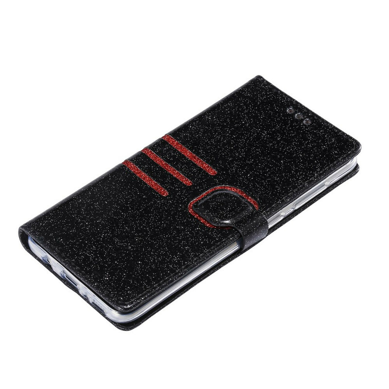 Housse Samsung Galaxy A70 Paillettes Design à Lanière Housse Samsung Galaxy A70 Paillettes Design à Lanière