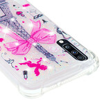 Coque Samsung Galaxy A70 La Tour Eiffel Paillettes Coque Samsung Galaxy A70 La Tour Eiffel Paillettes