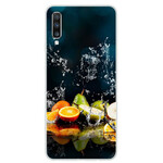 Coque Samsung Galaxy A70 Splash d'Agrumes Coque Samsung Galaxy A70 Splash d'Agrumes