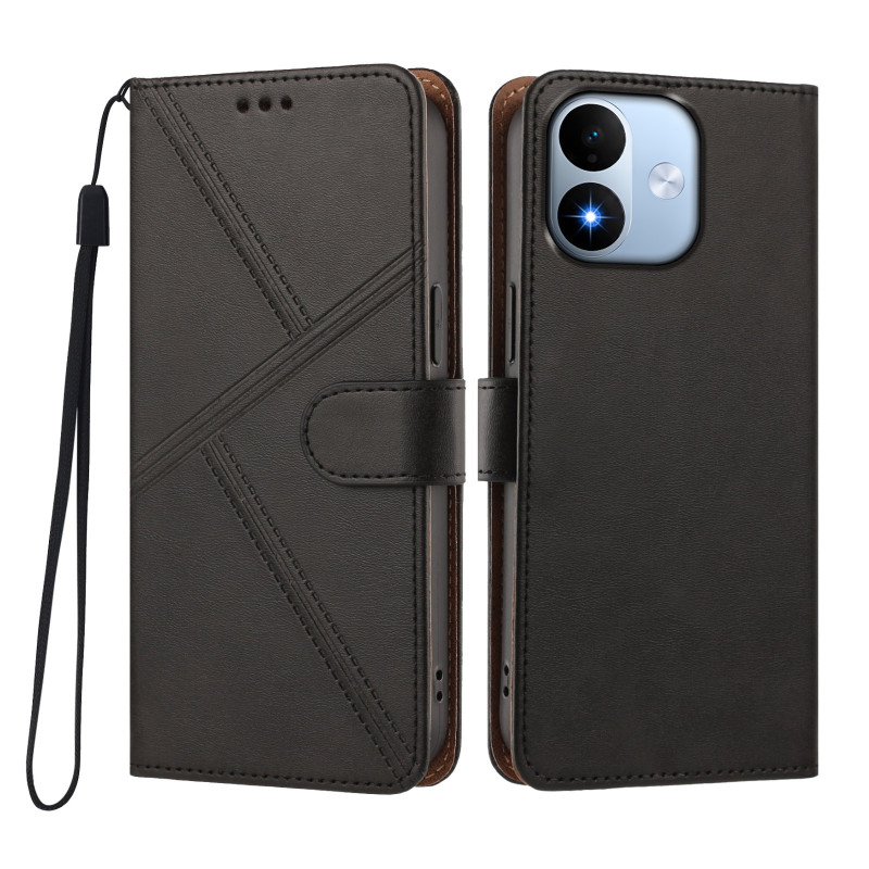 Housse Xiaomi Redmi Note 17 5G / 4G Matelassée 3 Cartes avec Dragonne