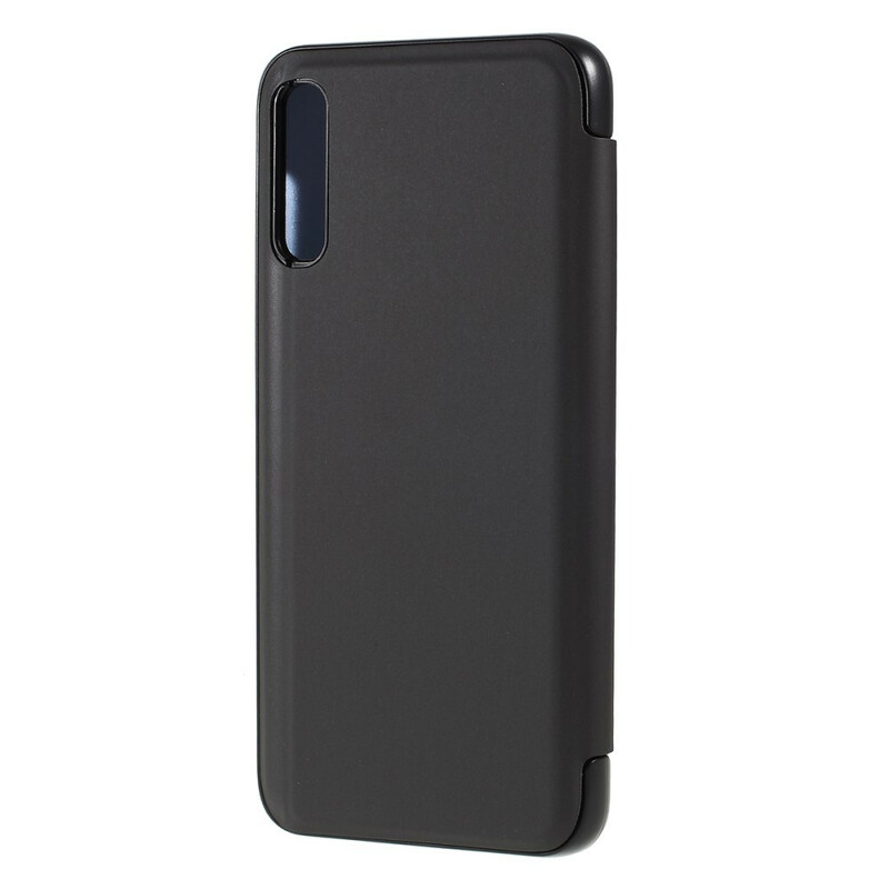 View Cover Samsung Galaxy A70 Miroir Et Effet Cuir View Cover Samsung Galaxy A70 Miroir Et Effet Cuir