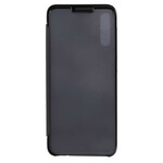 View Cover Samsung Galaxy A70 Miroir Et Effet Cuir View Cover Samsung Galaxy A70 Miroir Et Effet Cuir