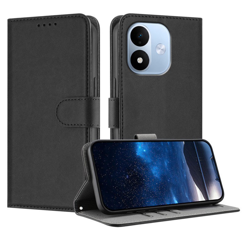 Housse Xiaomi Redmi Note 17 5G / 4G Effet Cuir Uni