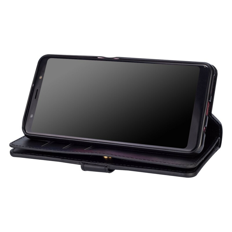 Housse Samsung Galaxy A70 Porte-Monnaie avec Lanière Housse Samsung Galaxy A70 Porte-Monnaie avec Lanière