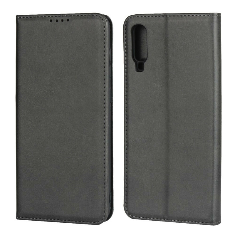 Flip Cover Samsung Galaxy A70 Style Cuir Sobriété Flip Cover Samsung Galaxy A70 Style Cuir Sobriété
