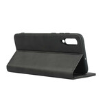 Flip Cover Samsung Galaxy A70 Style Cuir Sobriété Flip Cover Samsung Galaxy A70 Style Cuir Sobriété