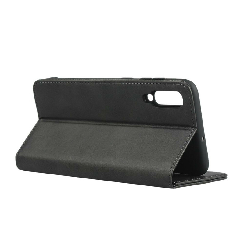 Flip Cover Samsung Galaxy A70 Style Cuir Sobriété Flip Cover Samsung Galaxy A70 Style Cuir Sobriété