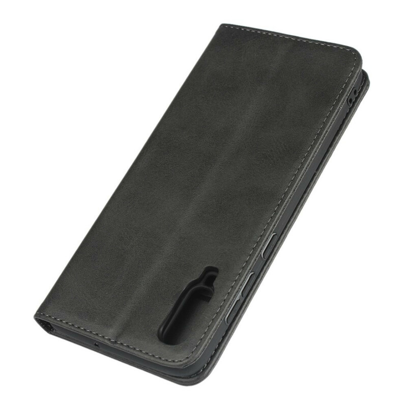Flip Cover Samsung Galaxy A70 Style Cuir Sobriété Flip Cover Samsung Galaxy A70 Style Cuir Sobriété
