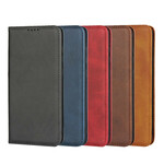 Flip Cover Samsung Galaxy A70 Style Cuir Sobriété Flip Cover Samsung Galaxy A70 Style Cuir Sobriété