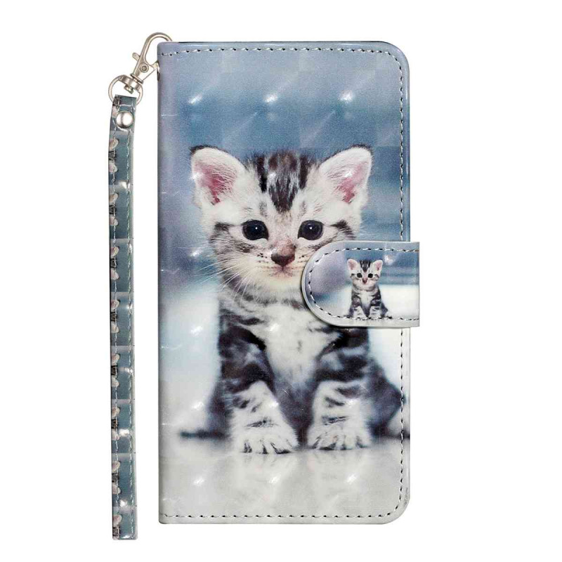 Housse Samsung Galaxy S26 FE Chaton à Lanière