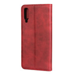 Flip Cover Samsung Galaxy A70 Style Cuir Sobriété Flip Cover Samsung Galaxy A70 Style Cuir Sobriété