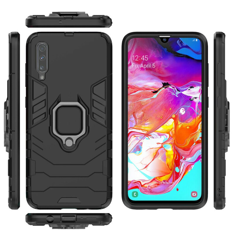 Coque Samsung Galaxy A70 Ring Résistante Coque Samsung Galaxy A70 Ring Résistante