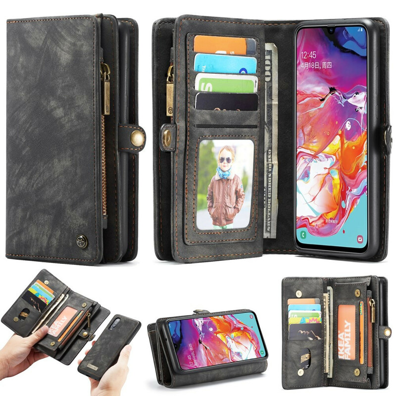 Housse Samsung Galaxy A70 CASEME Coque Détachable