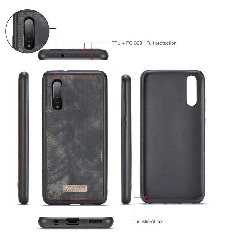 Housse Samsung Galaxy A70 CASEME Coque Détachable