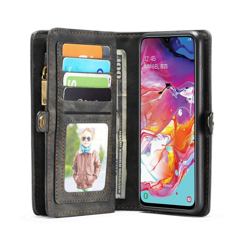 Housse Samsung Galaxy A70 CASEME Coque Détachable