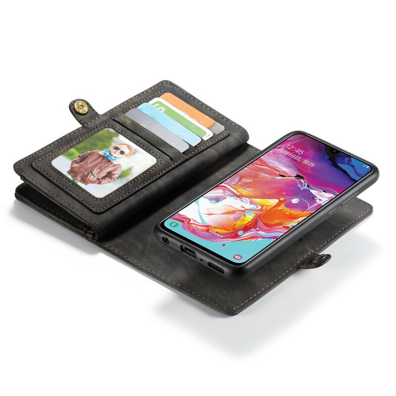 Housse Samsung Galaxy A70 CASEME Coque Détachable