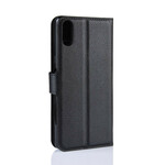 Housse Sony Xperia L3 Simili Cuir Litchi Classique Housse Sony Xperia L3 Simili Cuir Litchi Classique