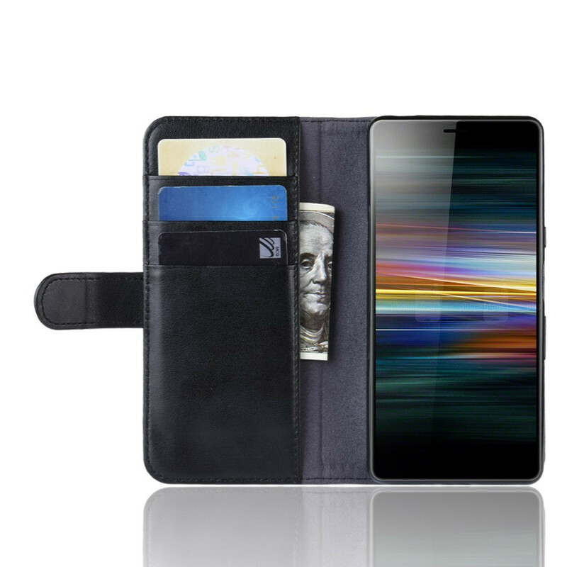 Housse Sony Xperia L3 Cuir Véritable Housse Sony Xperia L3 Cuir Véritable