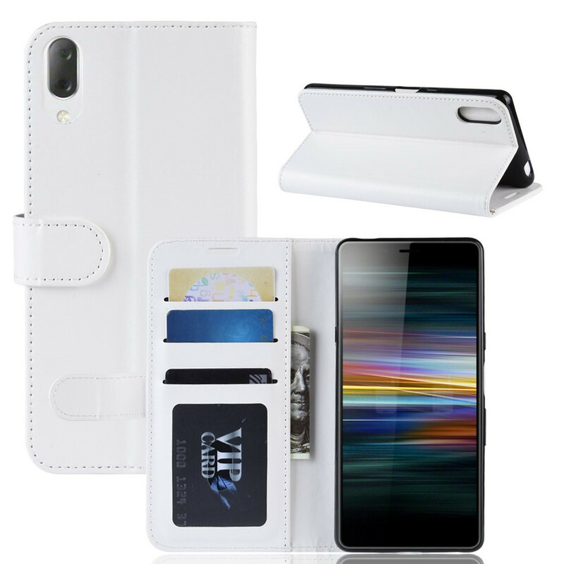 Housse Sony Xperia L3 Effet Cuir Classique Housse Sony Xperia L3 Effet Cuir Classique