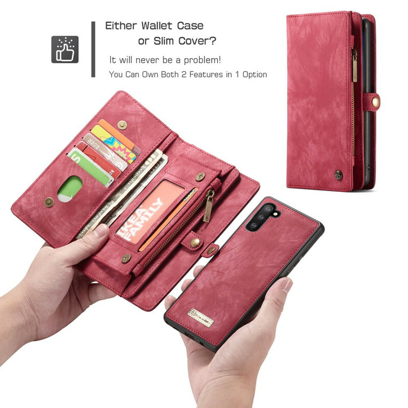 Flip Cover Samsung Galaxy Note 10 CASEME Portefeuille et Coque Flip Cover Samsung Galaxy Note 10 CASEME Portefeuille et Coque