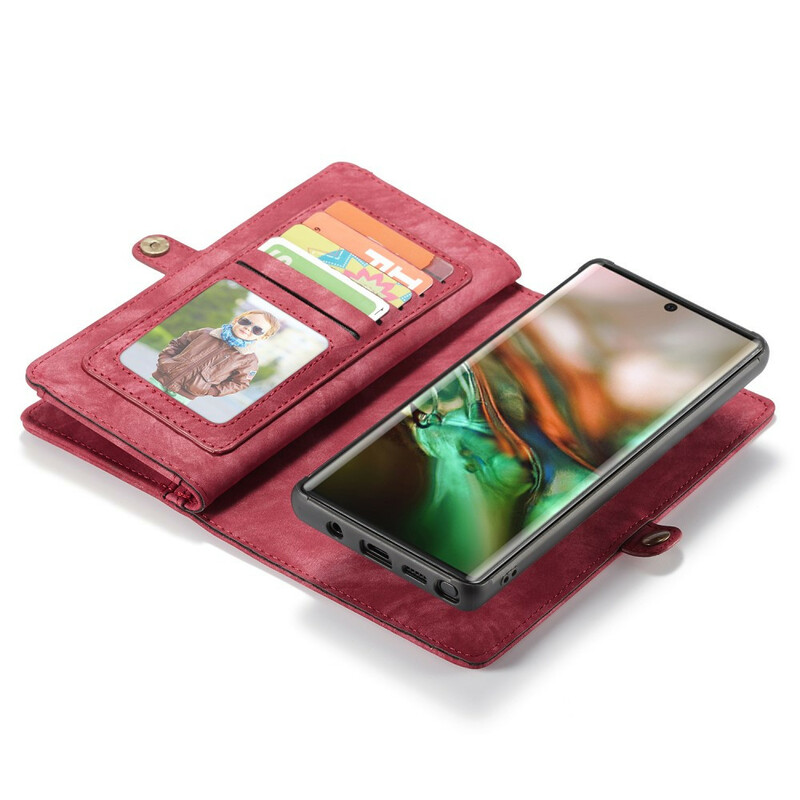 Flip Cover Samsung Galaxy Note 10 CASEME Portefeuille et Coque Flip Cover Samsung Galaxy Note 10 CASEME Portefeuille et Coque