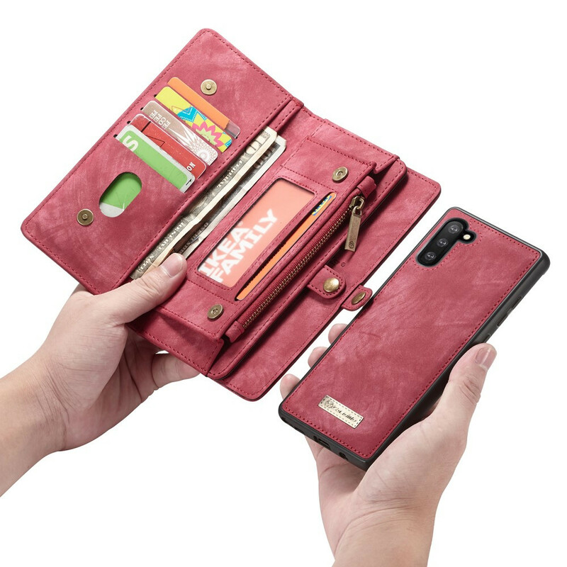 Flip Cover Samsung Galaxy Note 10 CASEME Portefeuille et Coque Flip Cover Samsung Galaxy Note 10 CASEME Portefeuille et Coque