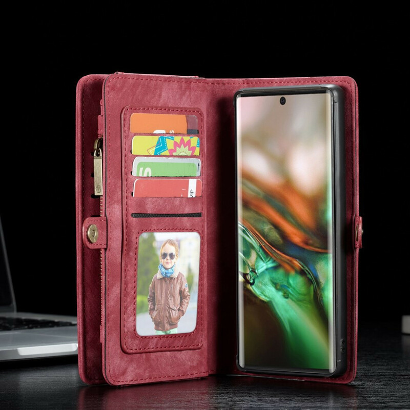 Flip Cover Samsung Galaxy Note 10 CASEME Portefeuille et Coque Flip Cover Samsung Galaxy Note 10 CASEME Portefeuille et Coque
