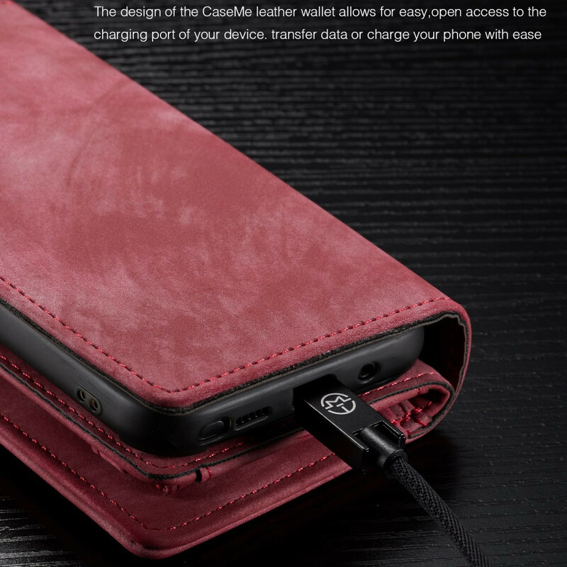 Flip Cover Samsung Galaxy Note 10 CASEME Portefeuille et Coque Flip Cover Samsung Galaxy Note 10 CASEME Portefeuille et Coque