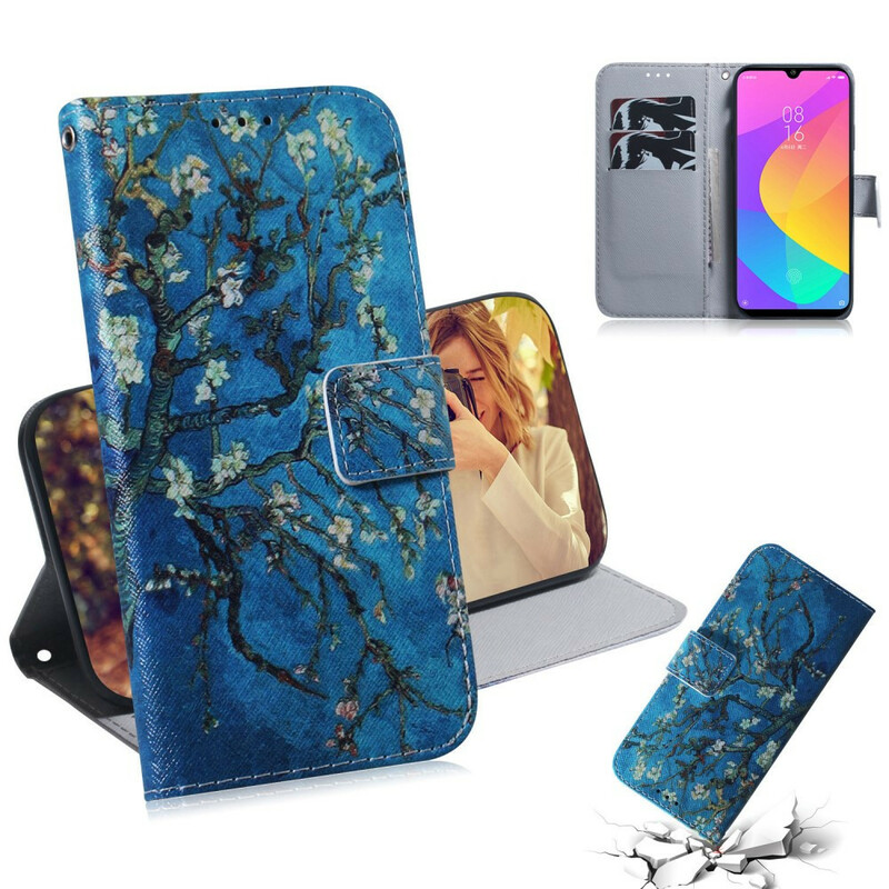 Housse Xiaomi Mi A3 Branches Fleuries Housse Xiaomi Mi A3 Branches Fleuries