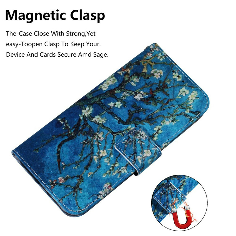 Housse Xiaomi Mi A3 Branches Fleuries Housse Xiaomi Mi A3 Branches Fleuries