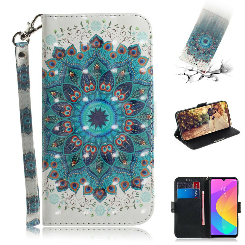 Housse Xiaomi Mi A3 Magistral Mandala à Lanière Housse Xiaomi Mi A3 Magistral Mandala à Lanière