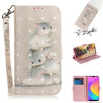 Housse Xiaomi Mi A3 Hamsters à Lanière Housse Xiaomi Mi A3 Hamsters à Lanière