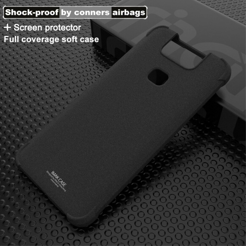 Coque Asus ZenFone Silicone Flexible avec Film pour Écran IMAK