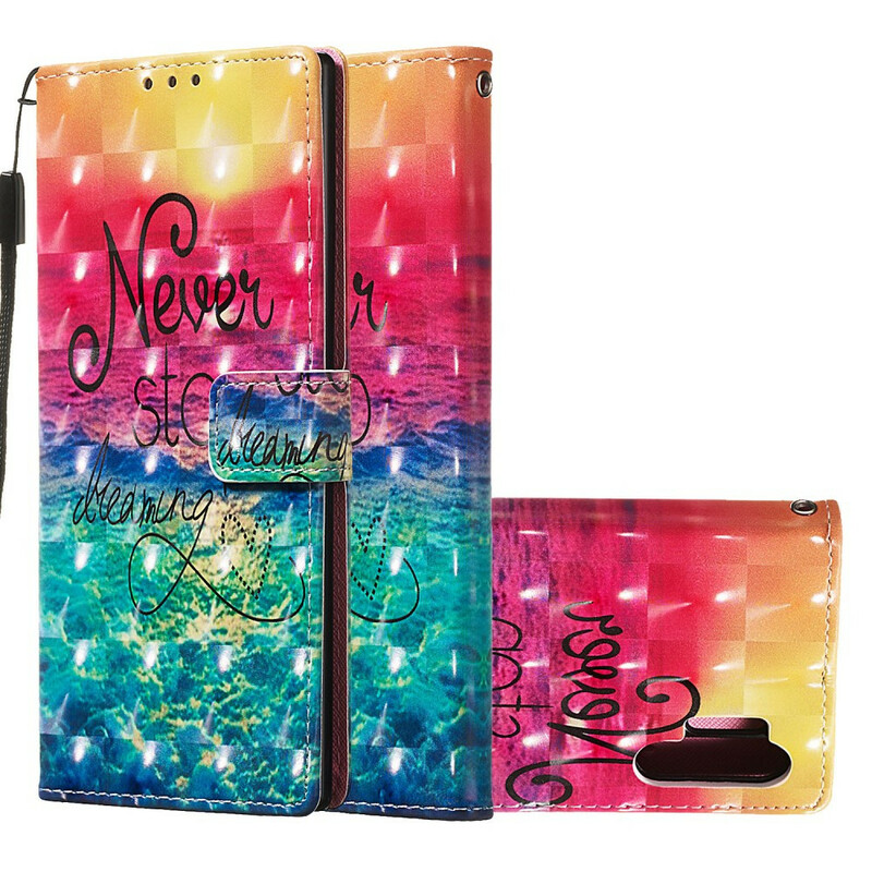 Housse Samsung Galaxy Note 10 Plus Never Stop Dreaming Housse Samsung Galaxy Note 10 Plus Never Stop Dreaming