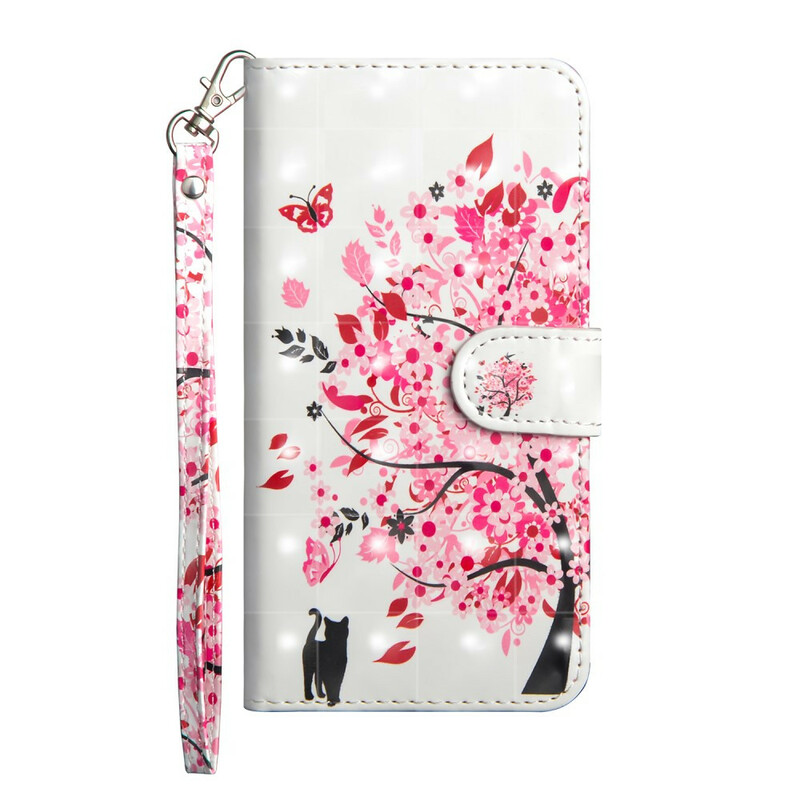 Housse Samsung Galaxy Note 10 Plus Arbre Rose