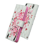 Housse Samsung Galaxy Note 10 Plus Arbre Rose