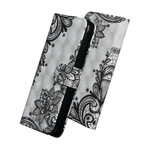 Housse Samsung Galaxy Note 10 Plus Chic Dentelle