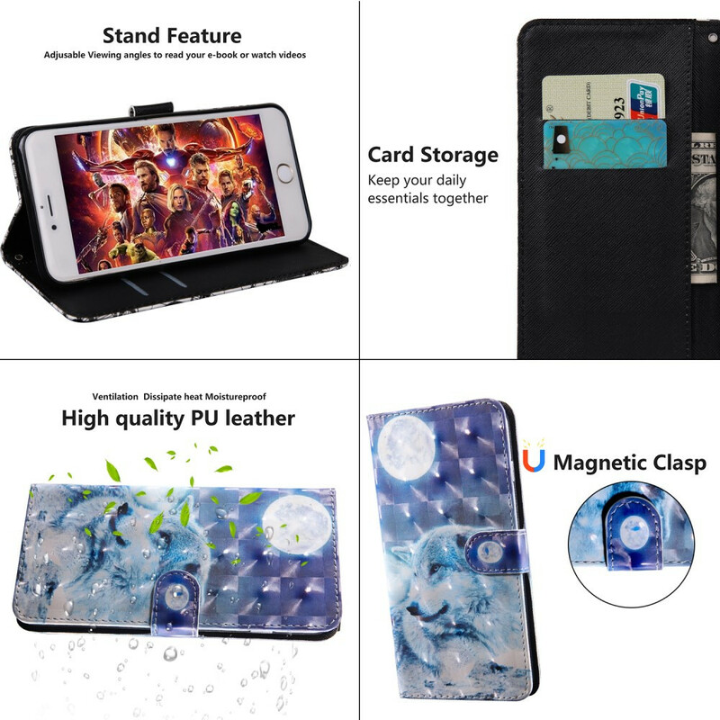 Housse Samsung Galaxy Note 10 Plus Hector le Loup Housse Samsung Galaxy Note 10 Plus Hector le Loup