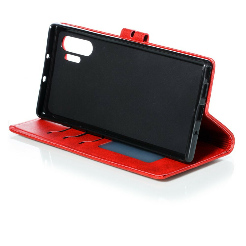 Housse Samsung Galaxy Note 10 Plus Simili Cuir Chaton Housse Samsung Galaxy Note 10 Plus Simili Cuir Chaton