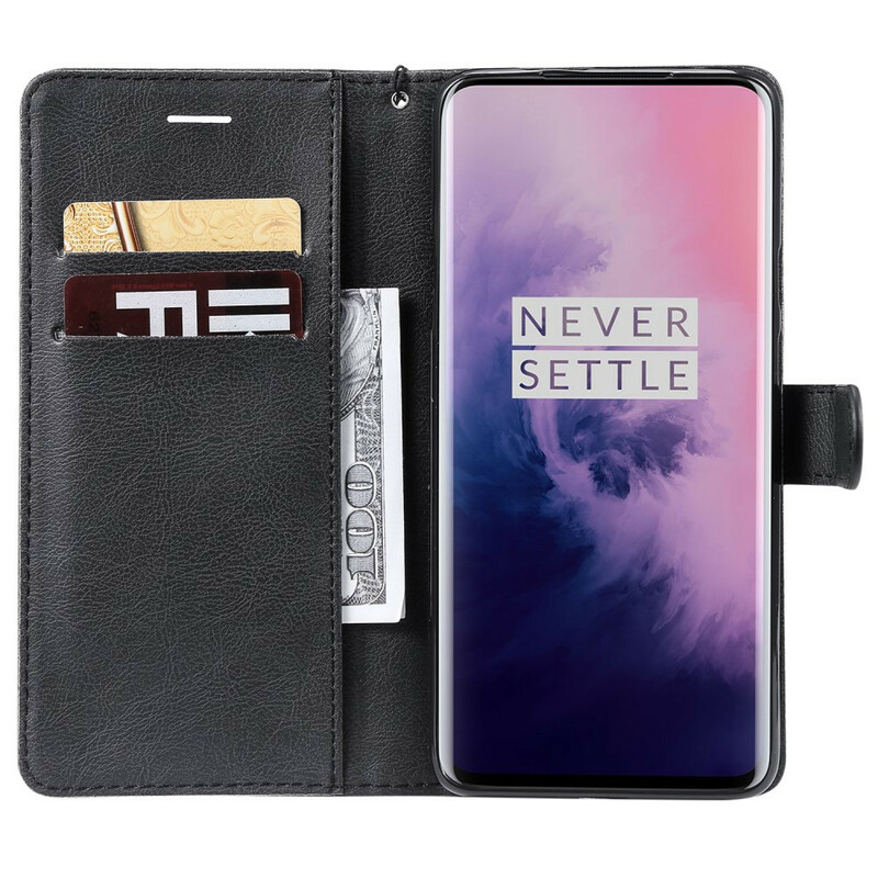 Housse OnePlus 7 Pro Effet Cuir à Lanière Housse OnePlus 7 Pro Effet Cuir à Lanière