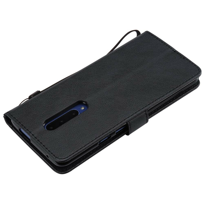 Housse OnePlus 7 Pro Effet Cuir à Lanière Housse OnePlus 7 Pro Effet Cuir à Lanière