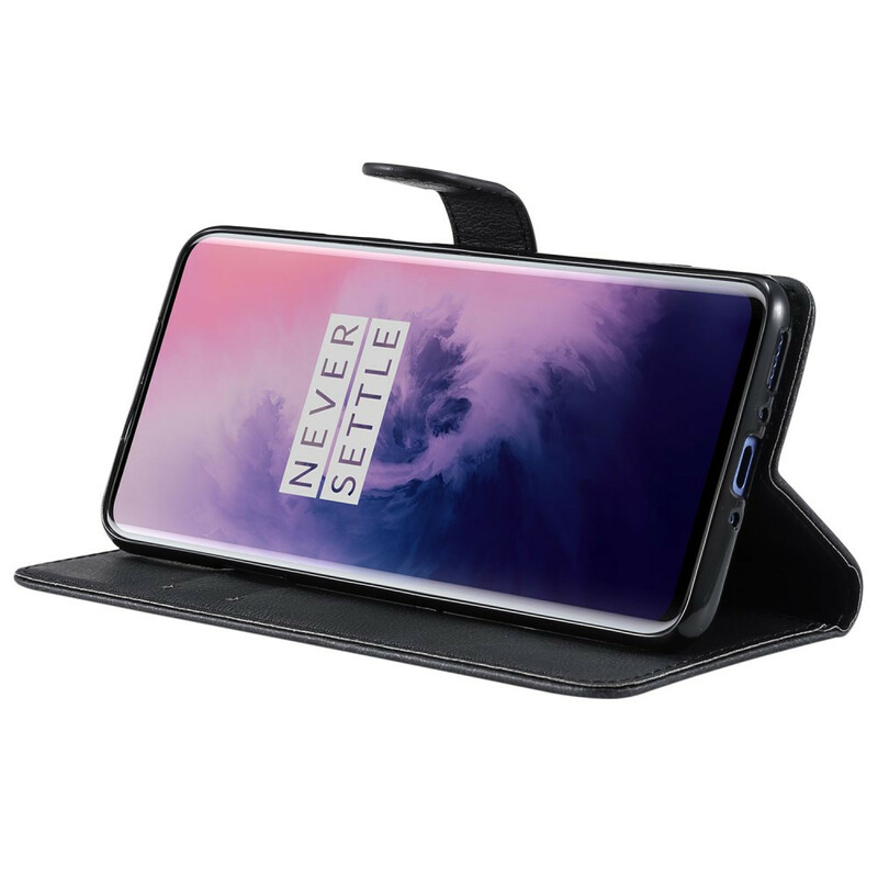 Housse OnePlus 7 Pro Effet Cuir à Lanière Housse OnePlus 7 Pro Effet Cuir à Lanière