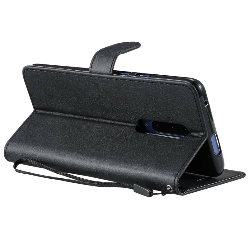 Housse OnePlus 7 Pro Effet Cuir à Lanière Housse OnePlus 7 Pro Effet Cuir à Lanière
